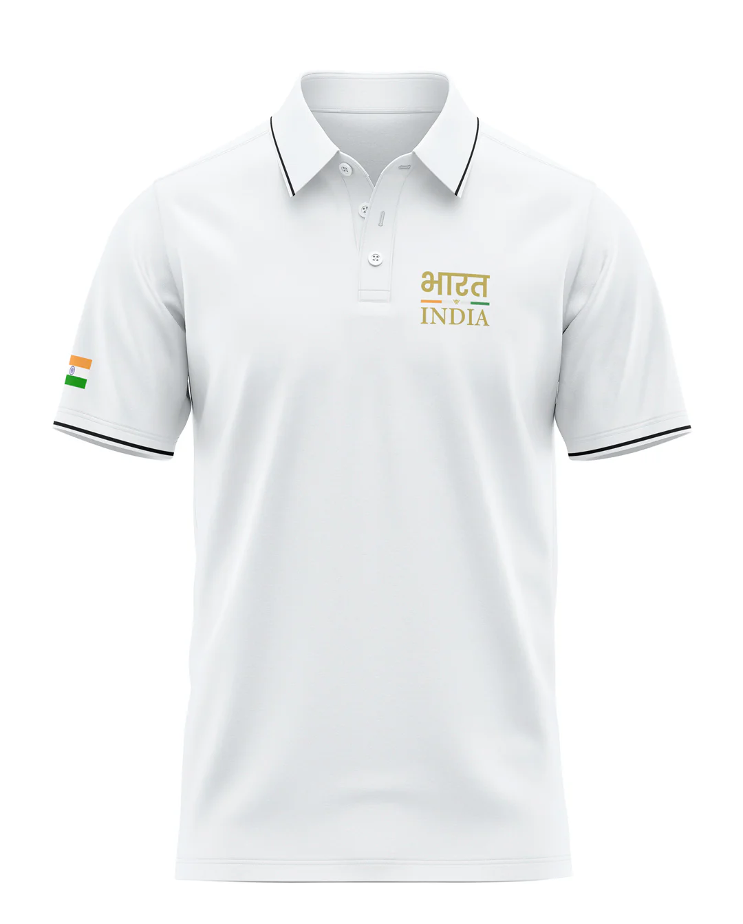 Bharat India Prime Polo T-Shirt - Image 5