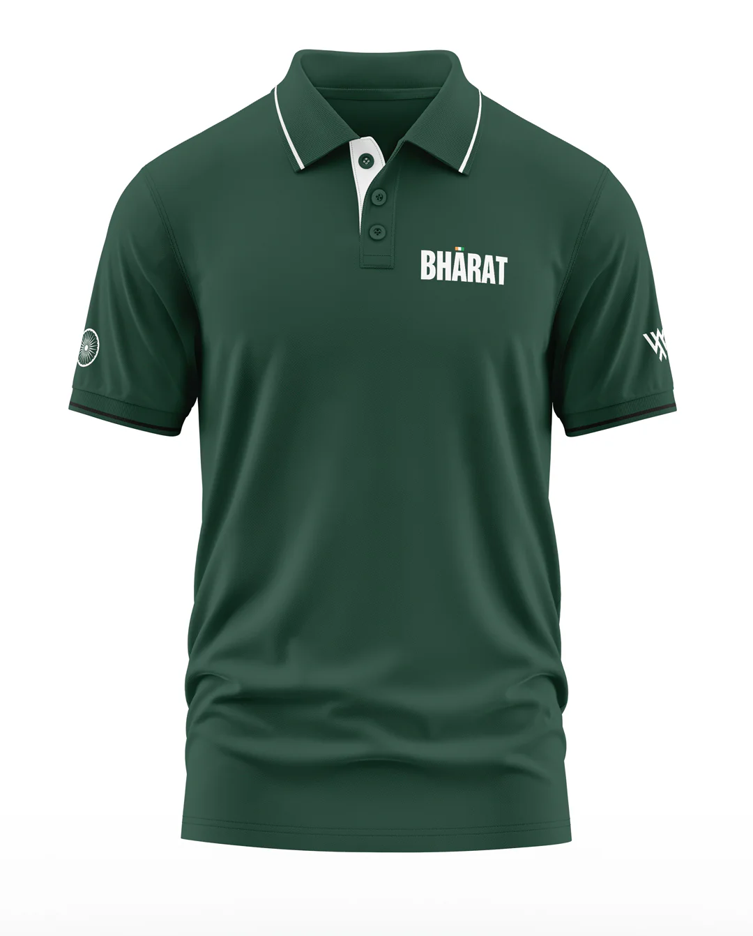 Bharat Polo Collar T-Shirt - Image 3