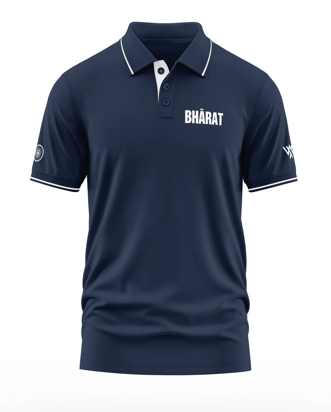 Bharat Polo Collar T-Shirt - Image 4