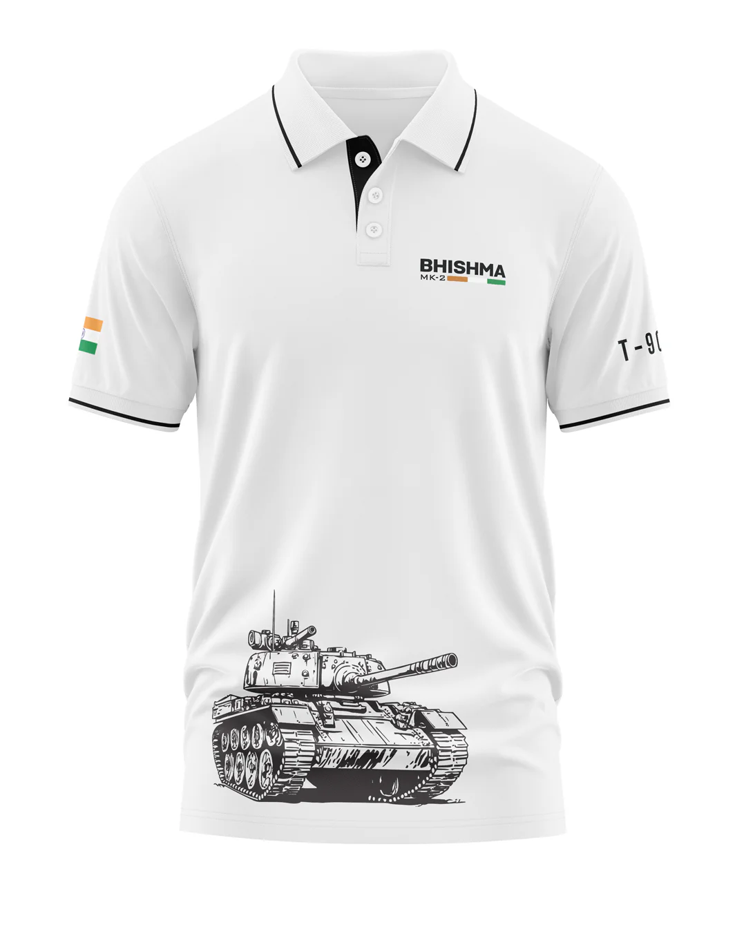 Bhishma Mk-2 Polo Collar T-Shirt
