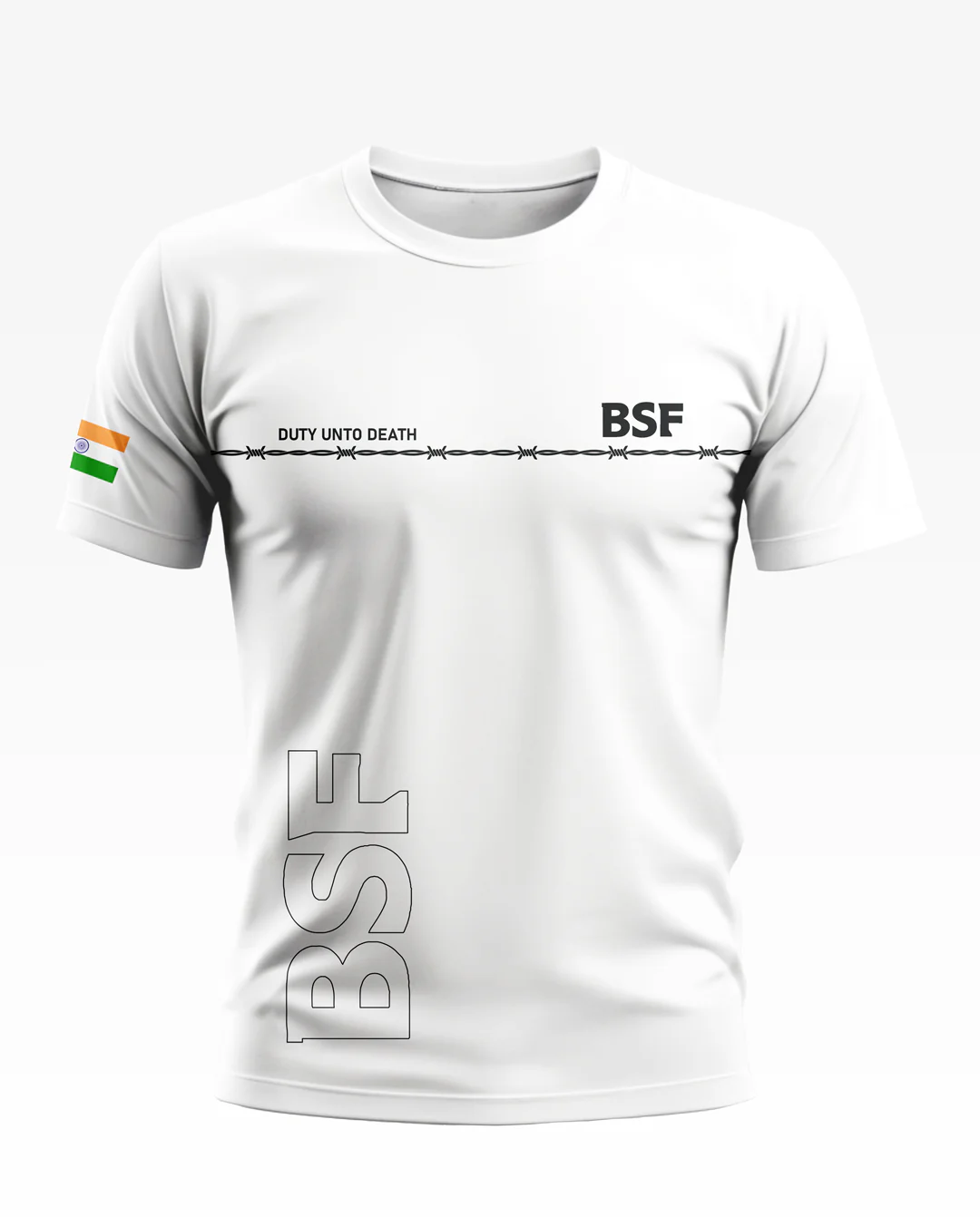 BSF Duty Unto Death Soft Cotton T-shirt - Image 7