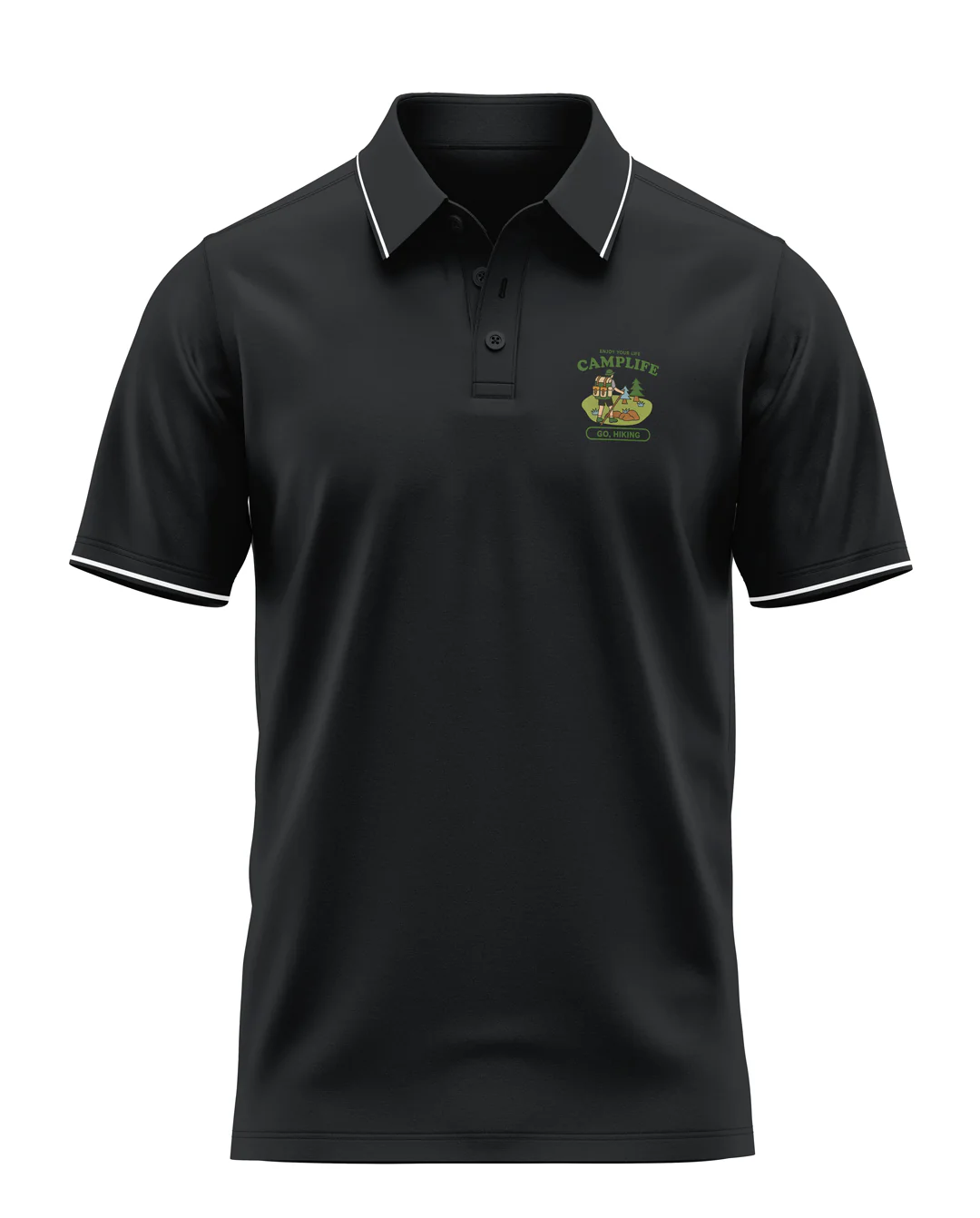 Camp life Prime Polo T-Shirt - Image 2