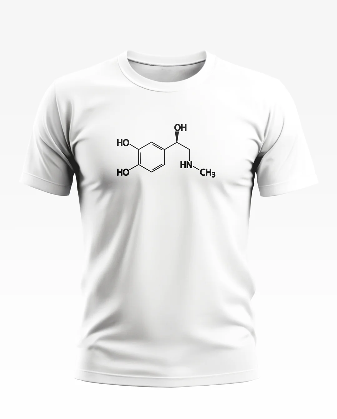 Chemical Structure Soft Cotton T-shirt - Image 7