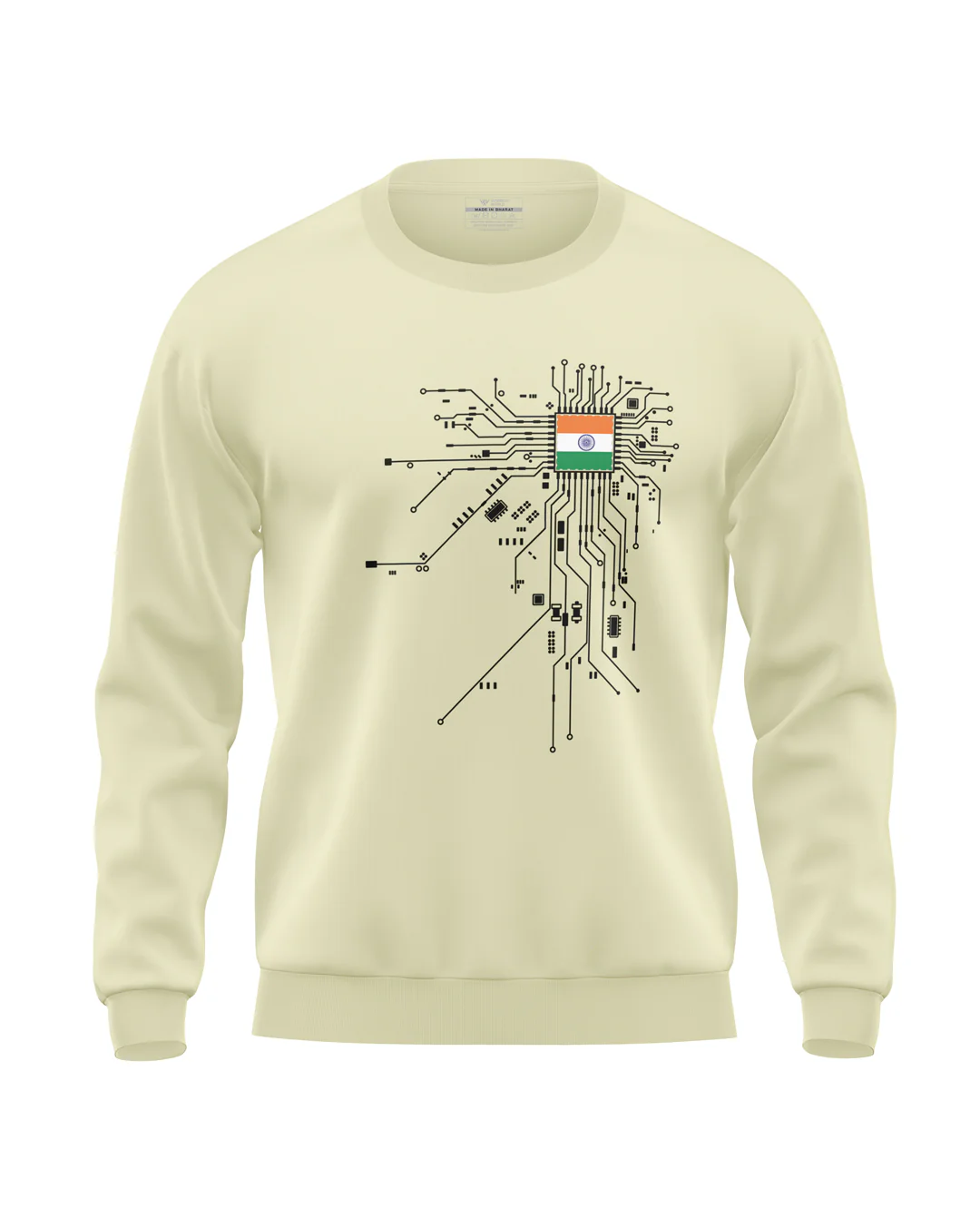 Circuit Diagram Soft Cotton Sweatshirt - Image 3