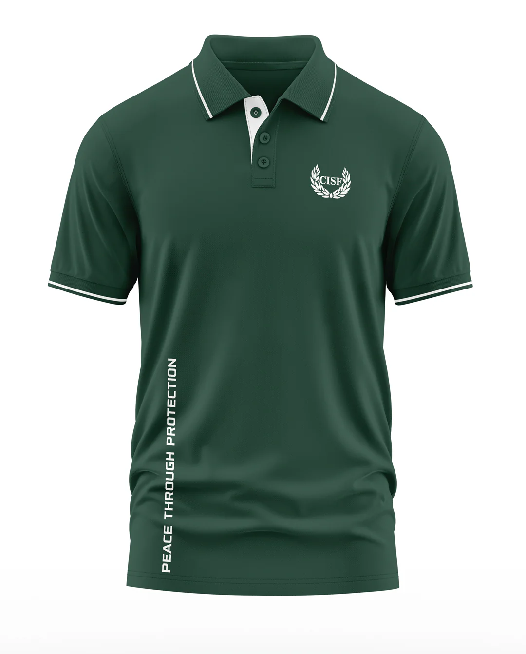 CISF Polo Collar T-Shirt - Image 3
