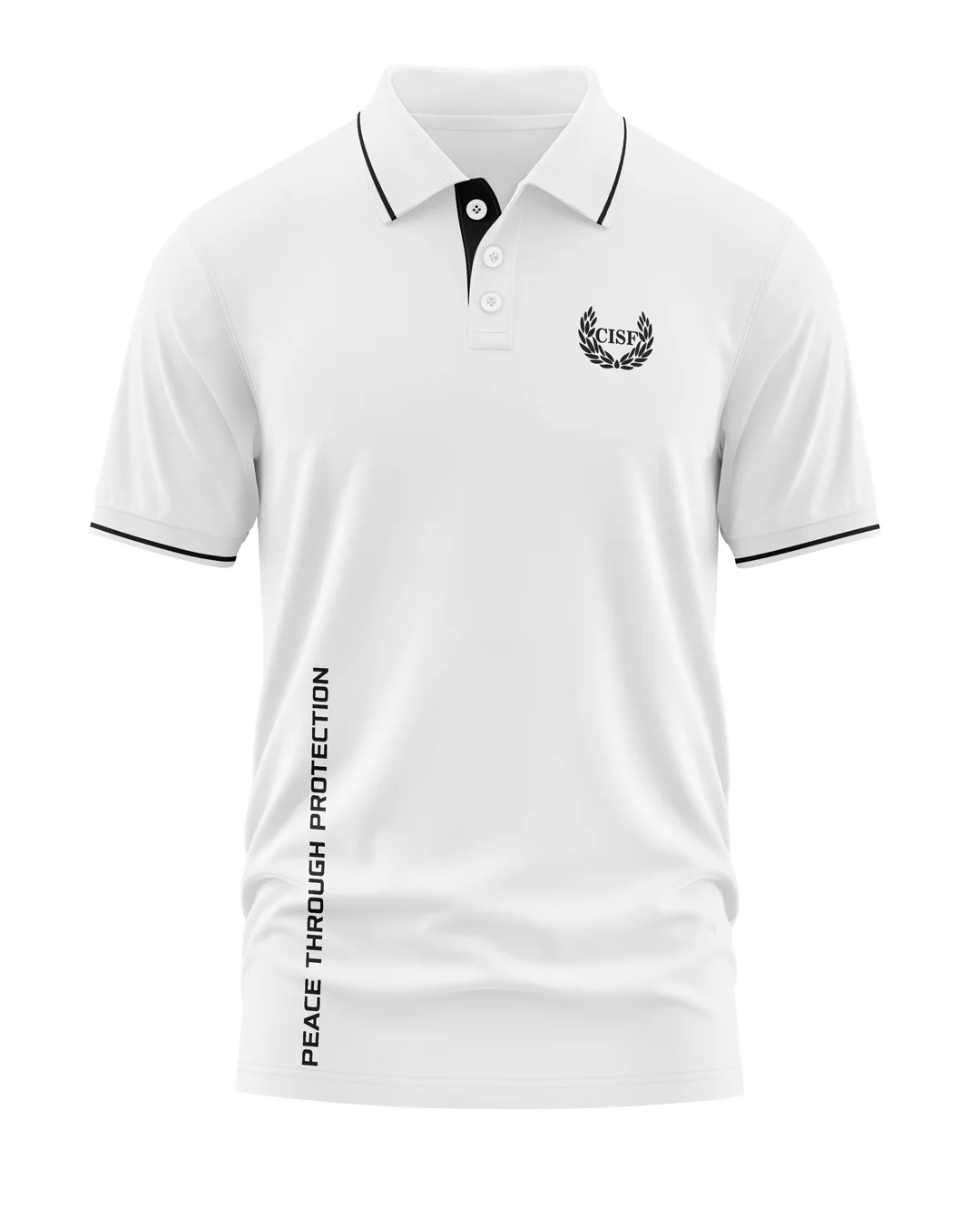 CISF Polo Collar T-Shirt - Image 4