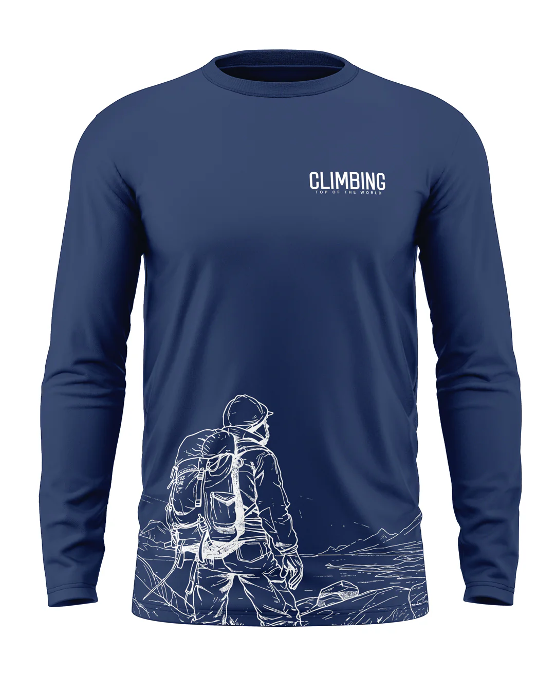 Climbing Cotton Full Sleeve T-shirt - Image 5