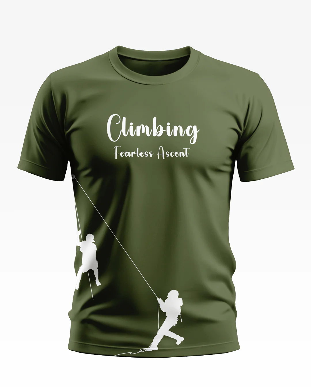 Climbing Fearless Ascent Soft Cotton T-shirt - Image 4