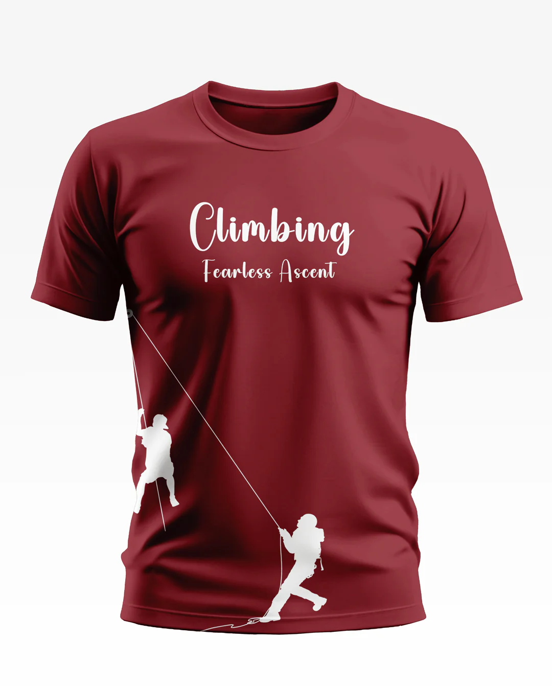 Climbing Fearless Ascent Soft Cotton T-shirt - Image 8