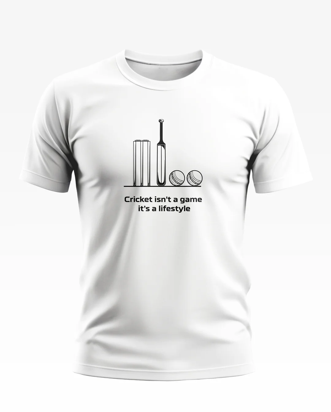 Cricket is a Lifestyle Soft Cotton T-shirt