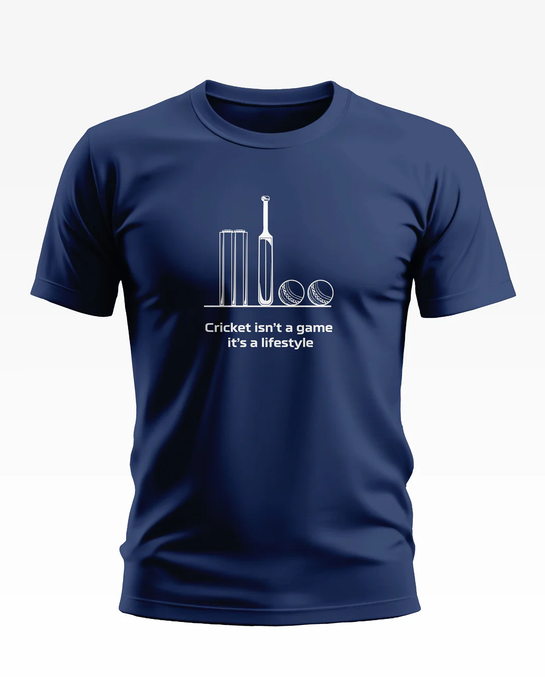 Cricket is a Lifestyle Soft Cotton T-shirt - Image 5
