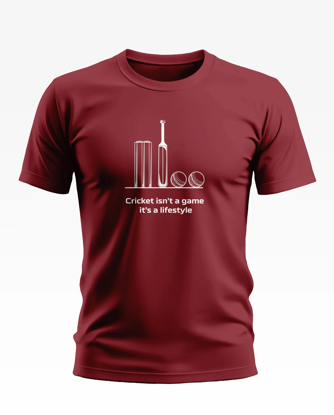 Cricket is a Lifestyle Soft Cotton T-shirt - Image 8