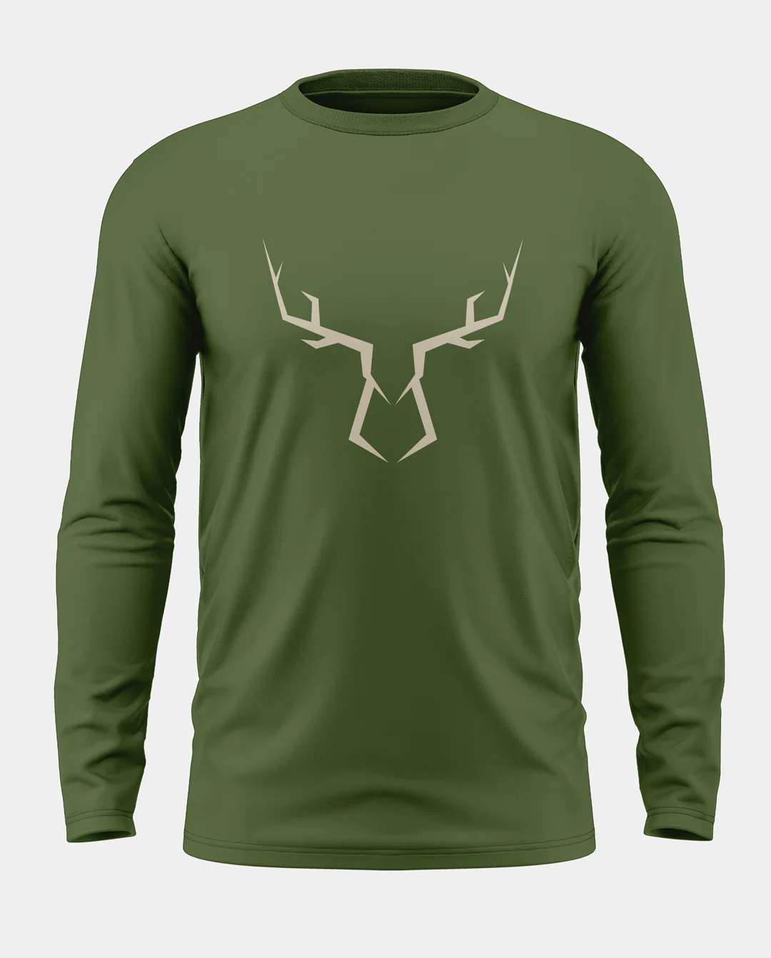 Deer Art Cotton Full Sleeve T-shirt - Image 3
