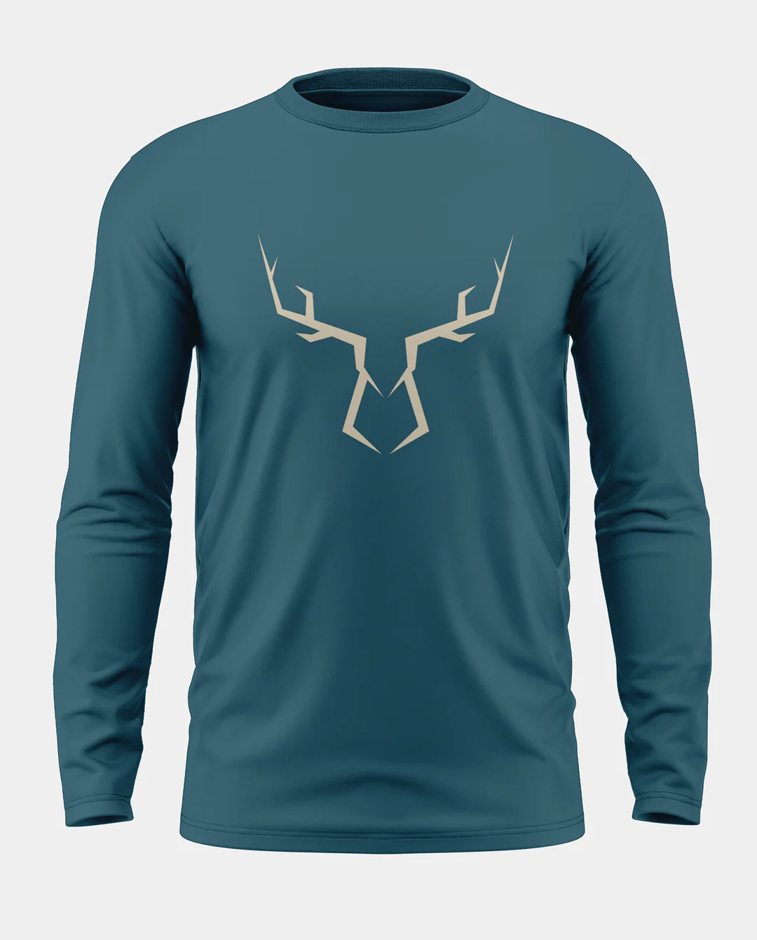 Deer Art Cotton Full Sleeve T-shirt - Image 4