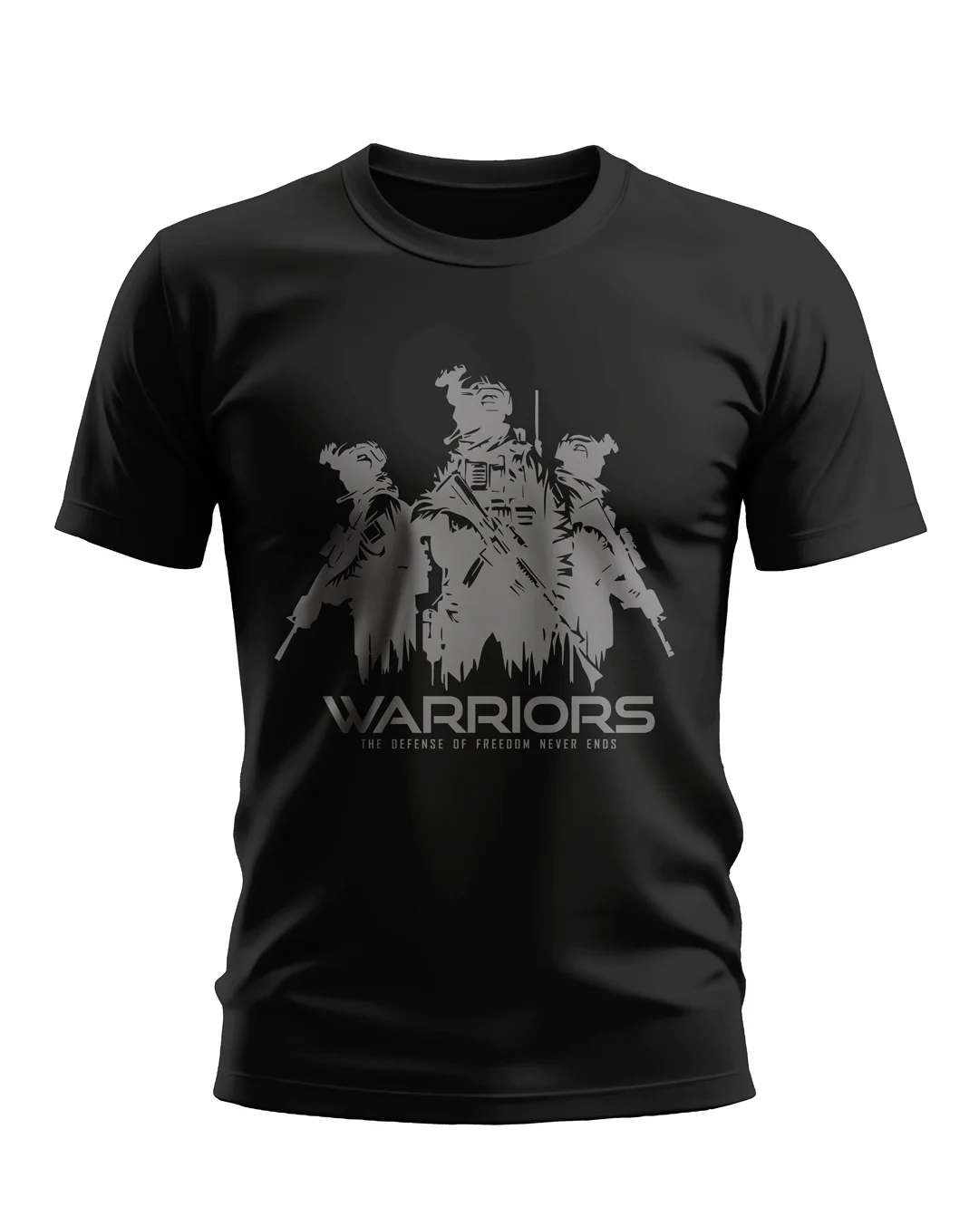 Defense Of Freedom Never End Cotton T-shirt - Image 2