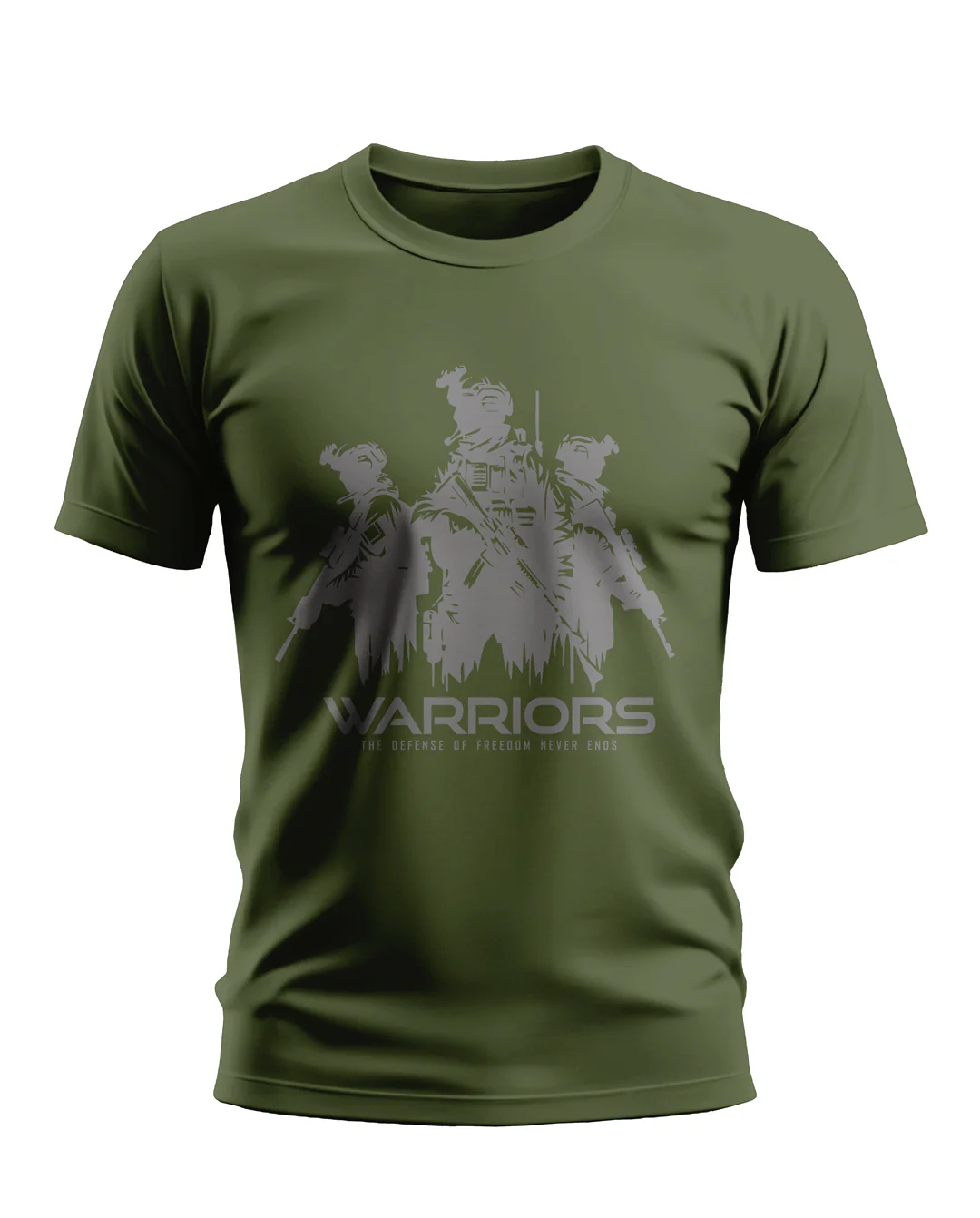 Defense Of Freedom Never End Cotton T-shirt - Image 4