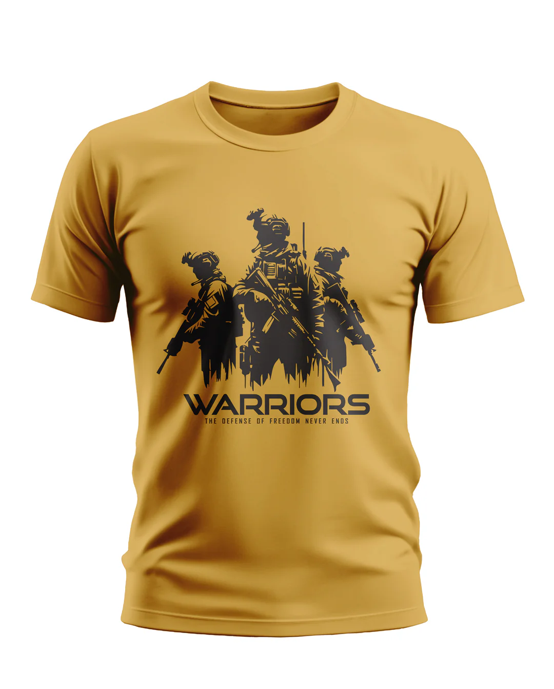 Defense Of Freedom Never End Cotton T-shirt - Image 6