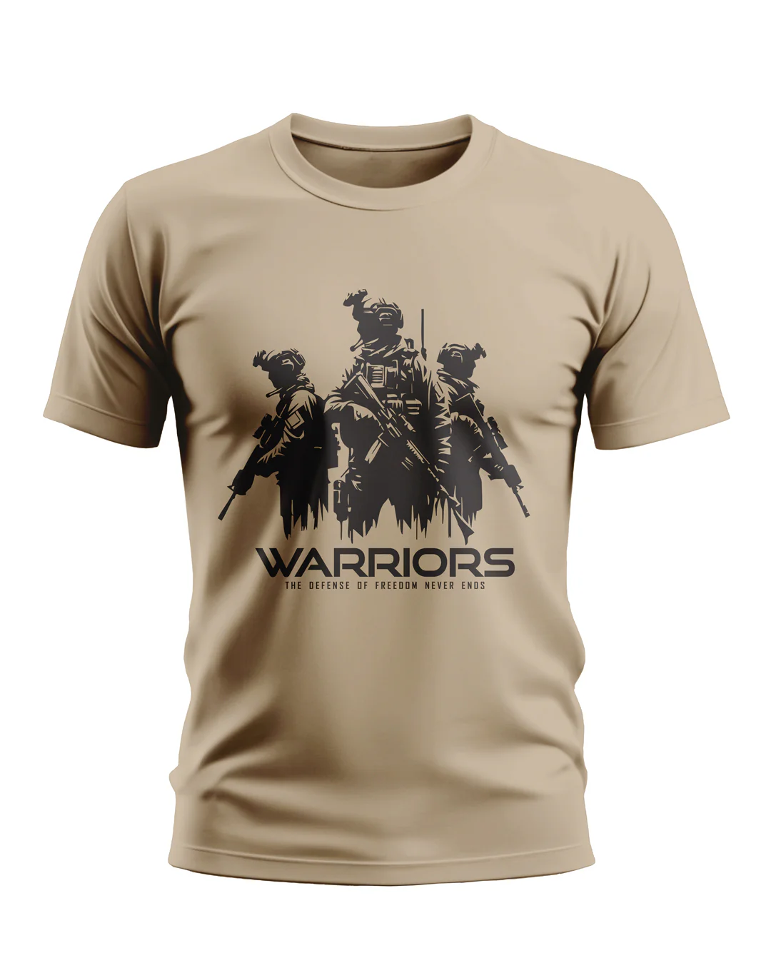 Defense Of Freedom Never End Cotton T-shirt - Image 8