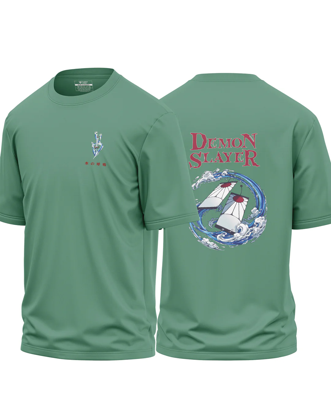 Demon Slayer Cotton Oversized T-shirt - Image 4