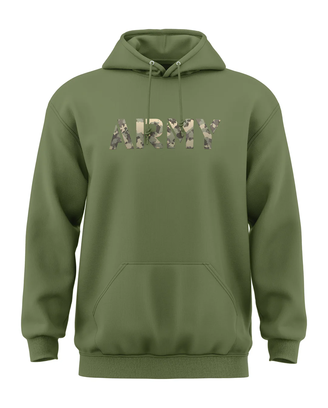 Designer Army Style Hoodie - Image 4