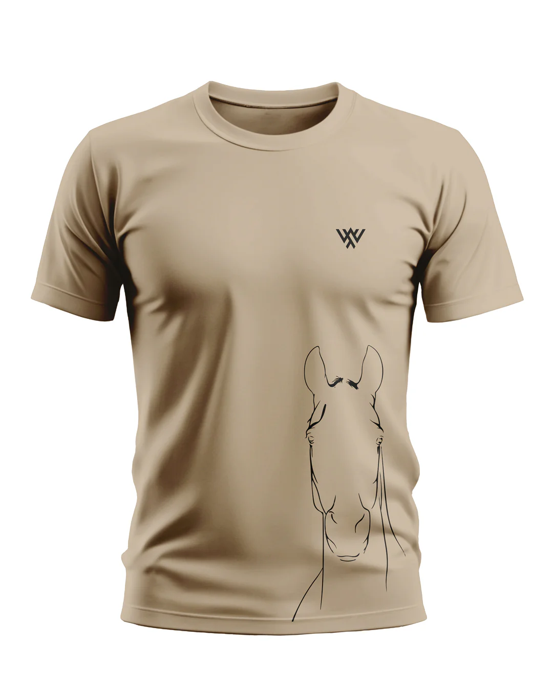 Designer Horse Soft Cotton T-shirt - Image 8