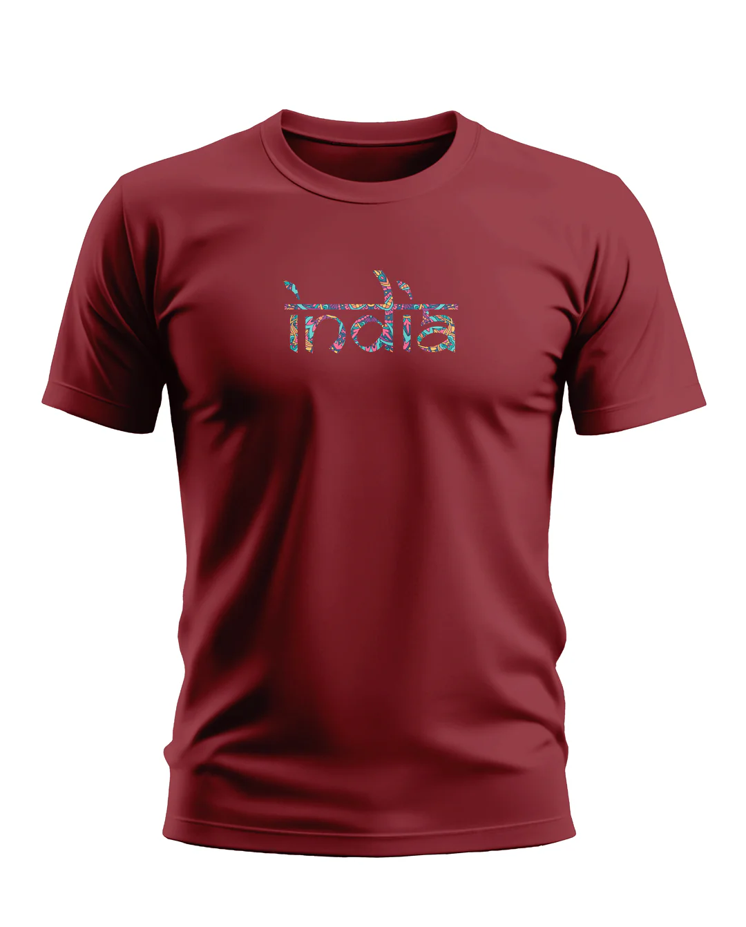 Designer India Patten Soft Cotton T-shirt - Image 3