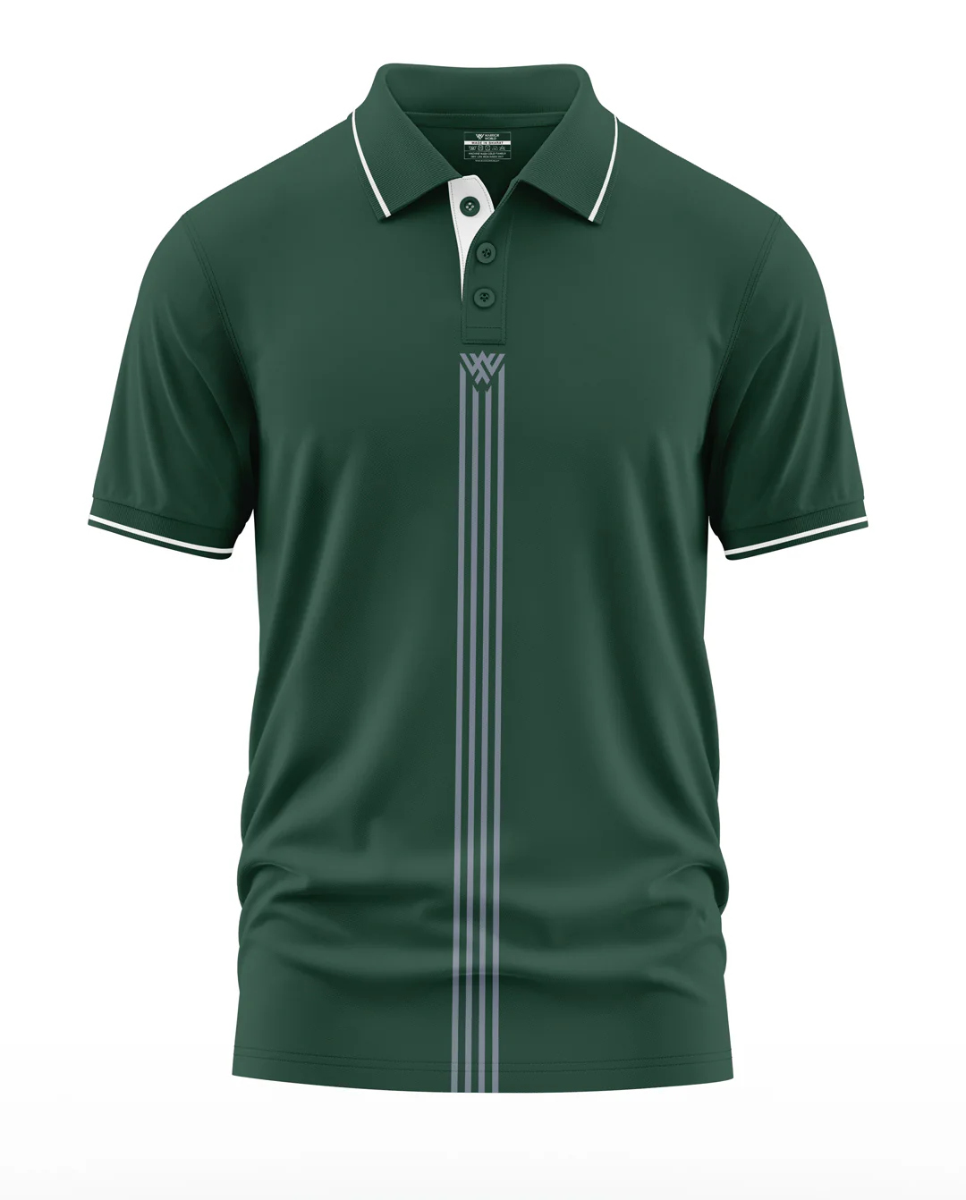 Designer Warriorworld India Polo Collar T-Shirt - Image 2