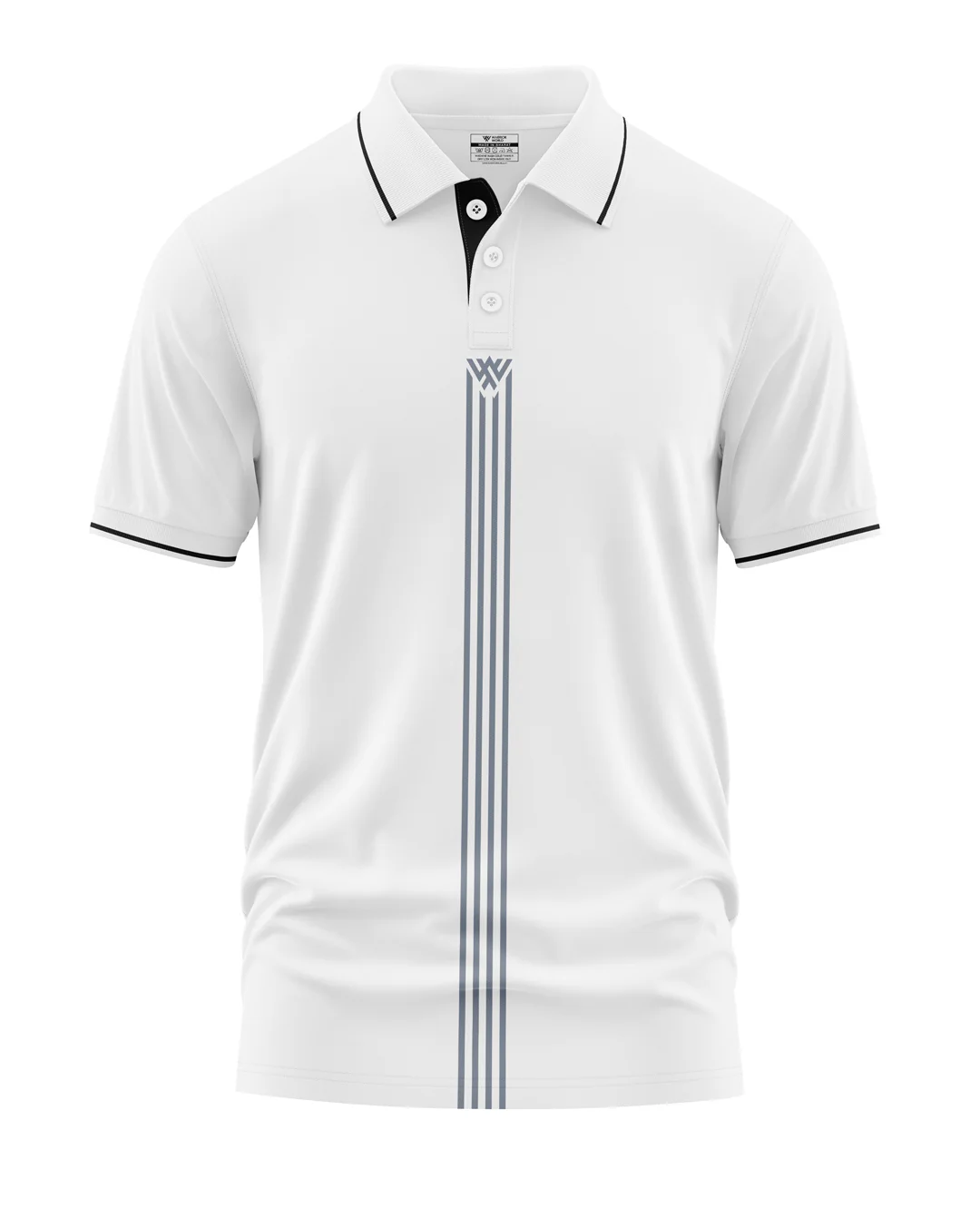 Designer Warriorworld India Polo Collar T-Shirt - Image 4