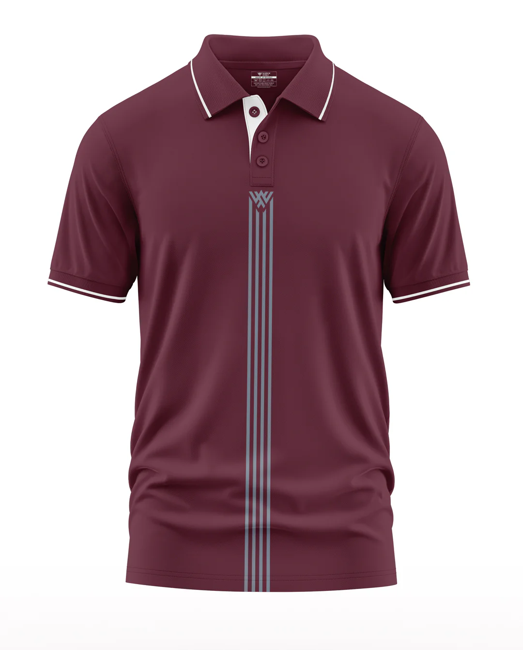 Designer Warriorworld India Polo Collar T-Shirt - Image 5