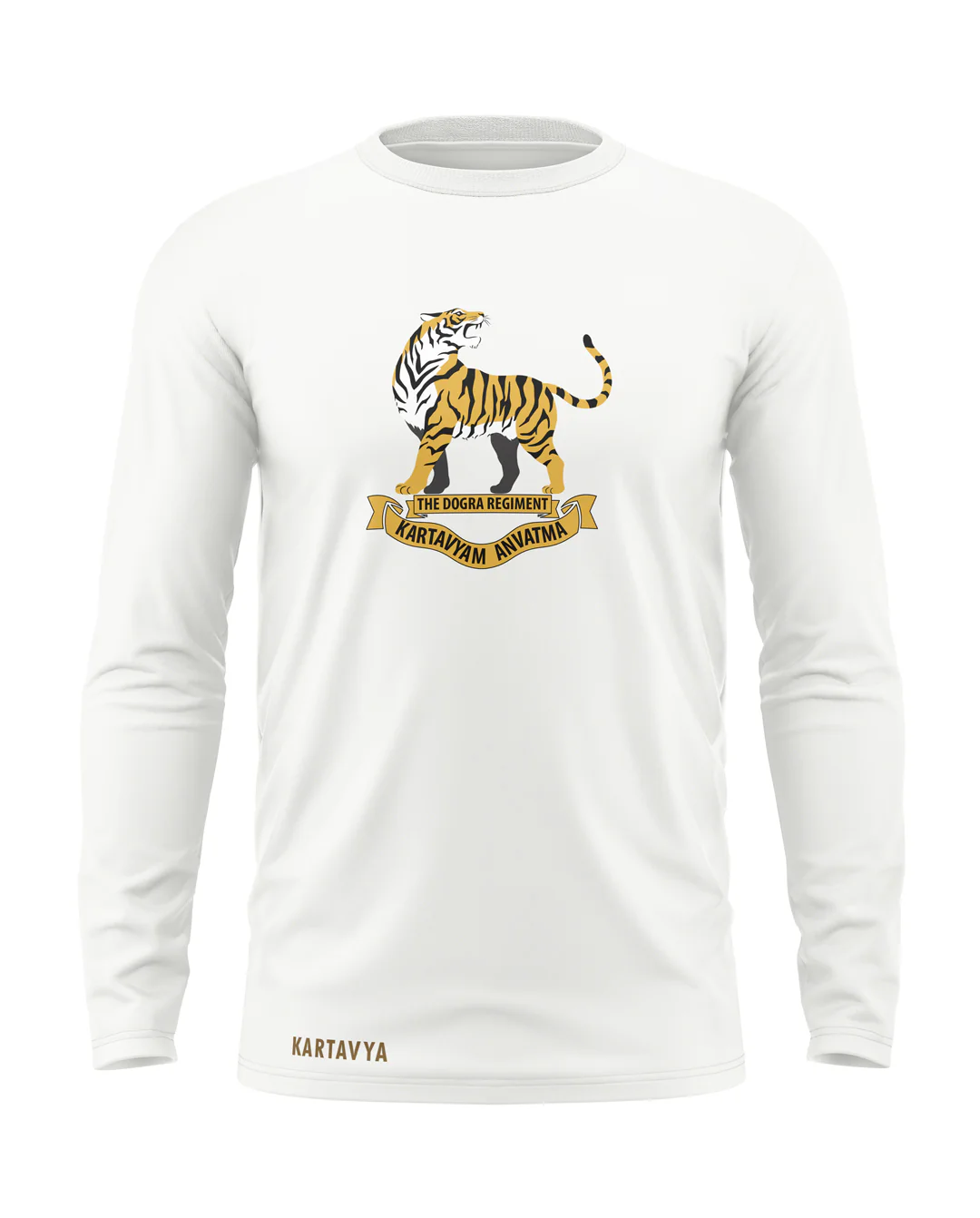 Dogra Regt Cotton Full Sleeve T-shirt - Image 2