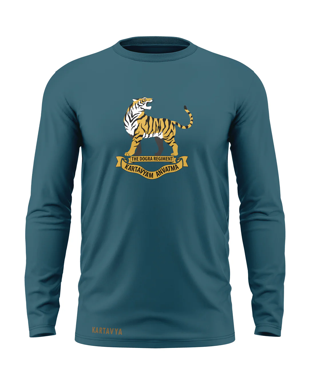 Dogra Regt Cotton Full Sleeve T-shirt - Image 3
