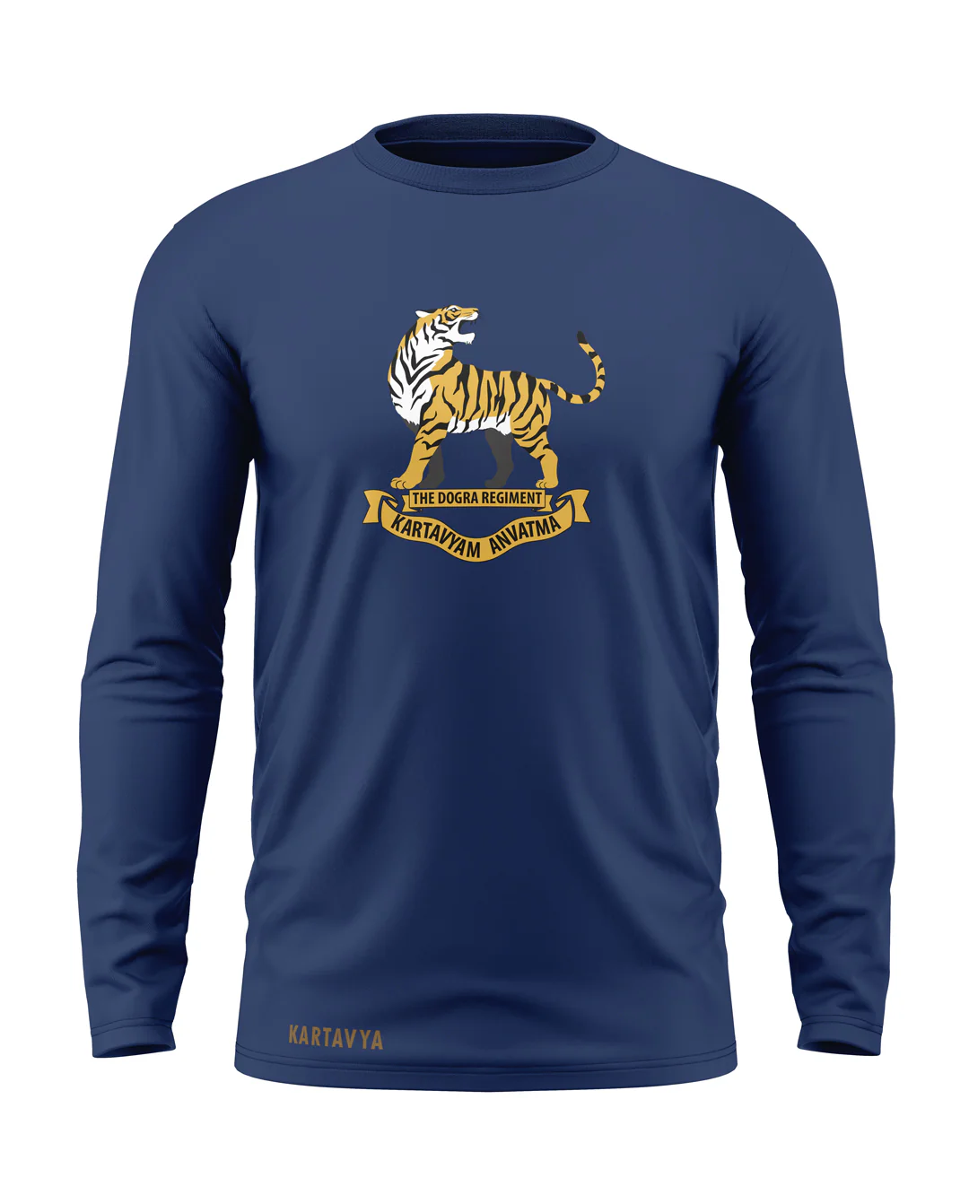 Dogra Regt Cotton Full Sleeve T-shirt - Image 5