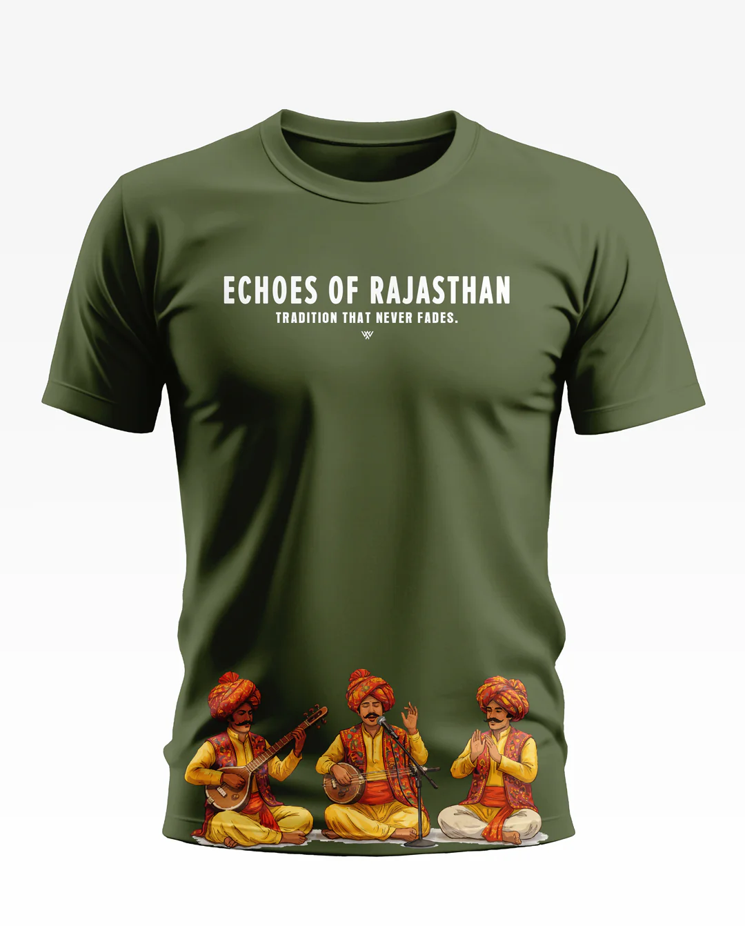 Echoes Of Rajasthan Soft Cotton T-shirt - Image 4