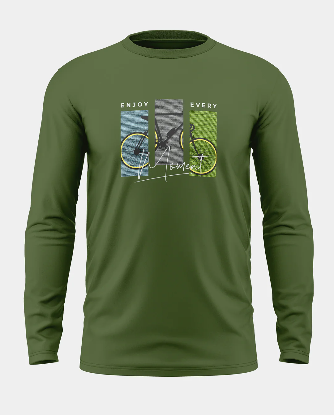 Enjoy Every Moment Cotton Full Sleeve T-shirt - Image 3