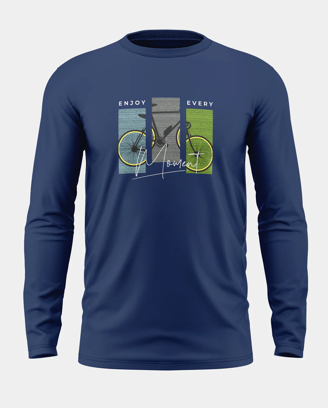 Enjoy Every Moment Cotton Full Sleeve T-shirt - Image 4