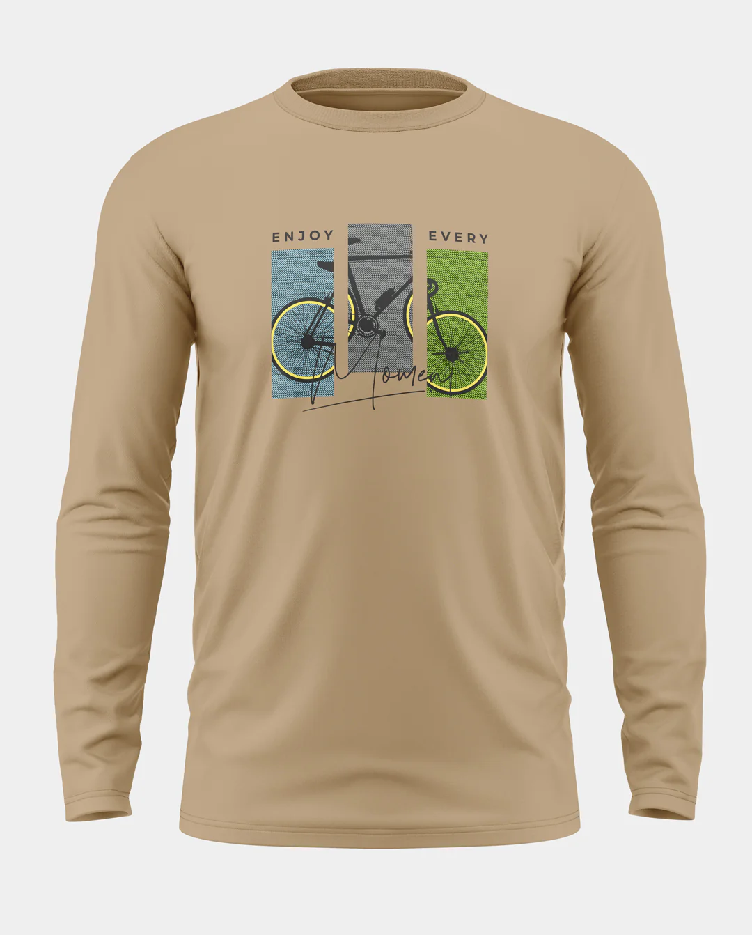 Enjoy Every Moment Cotton Full Sleeve T-shirt - Image 5