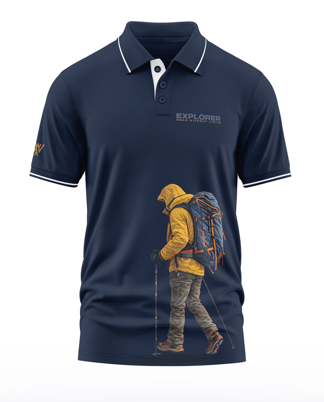 Explorer Polo Collar T-Shirt - Image 2