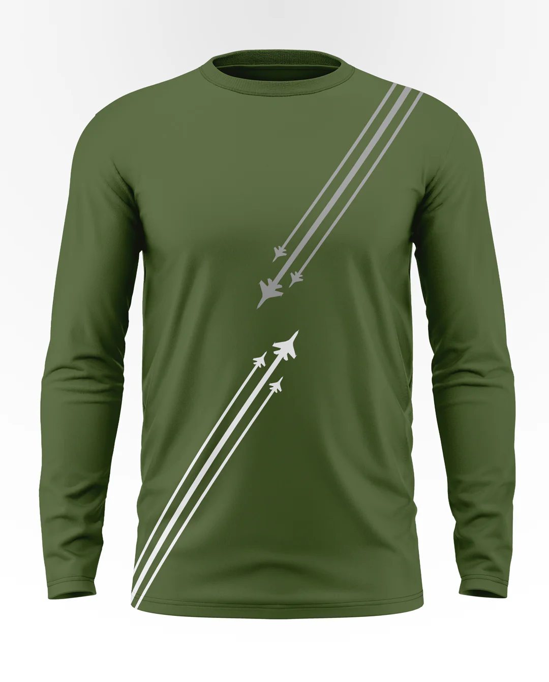 Fighter Jet Cotton Full Sleeve T-shirt - Image 3