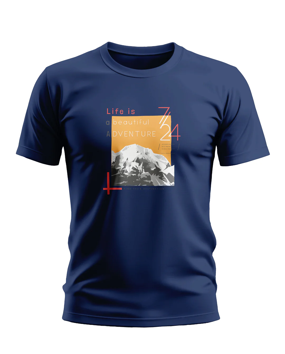 Find Your Destination Soft Cotton T-shirt - Image 5