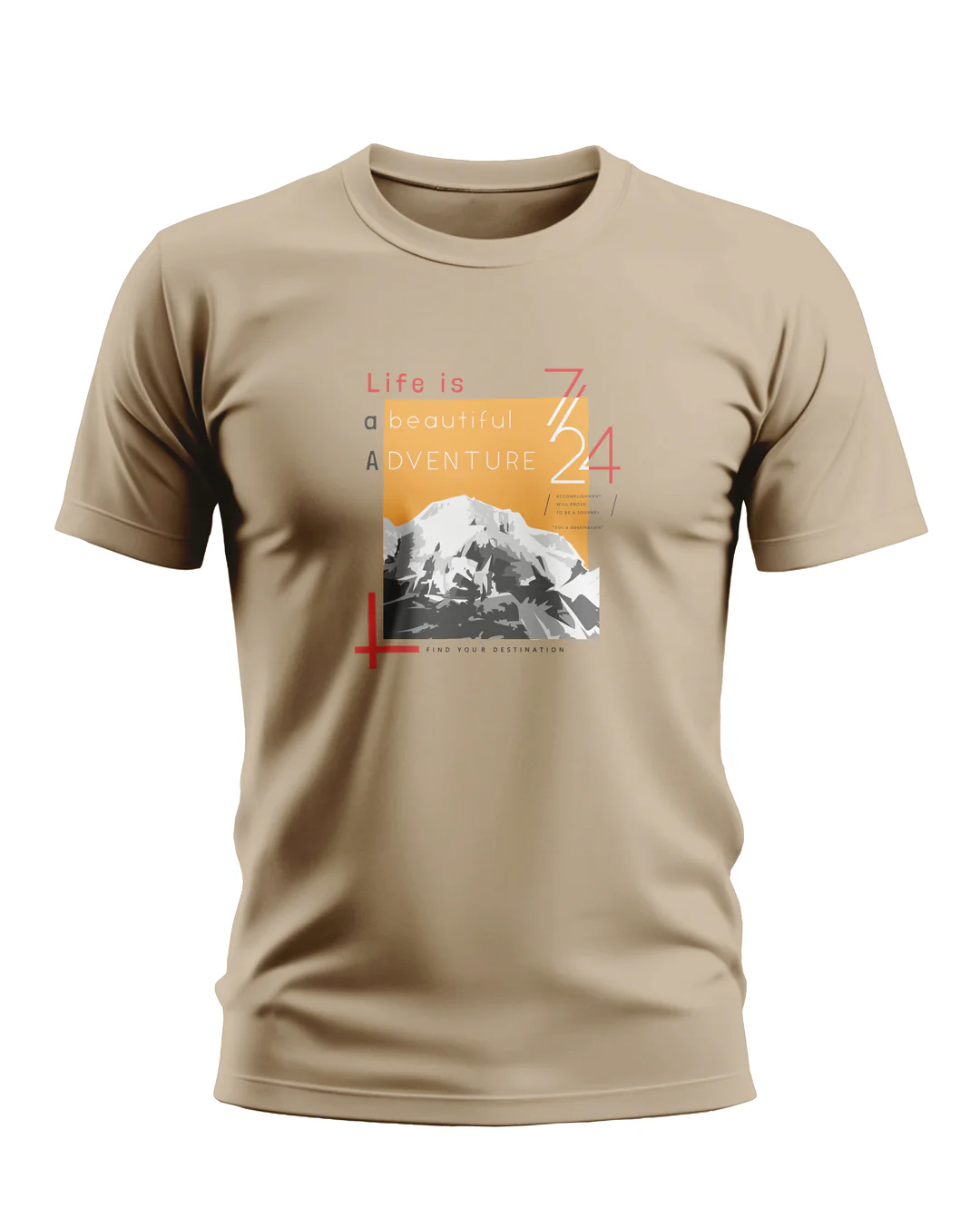 Find Your Destination Soft Cotton T-shirt - Image 8