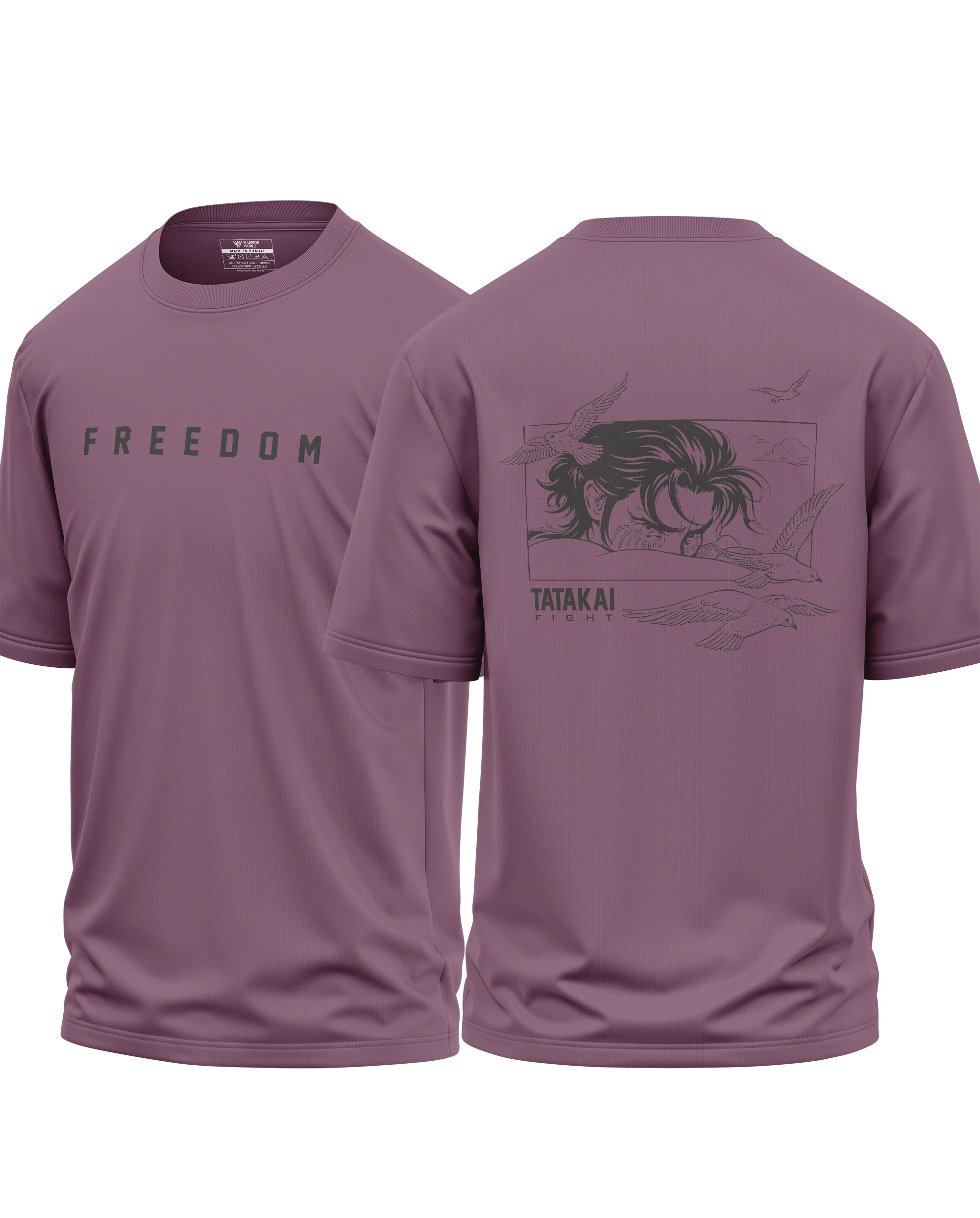 Freedom Tatakai Cotton Oversized T-shirt - Image 3