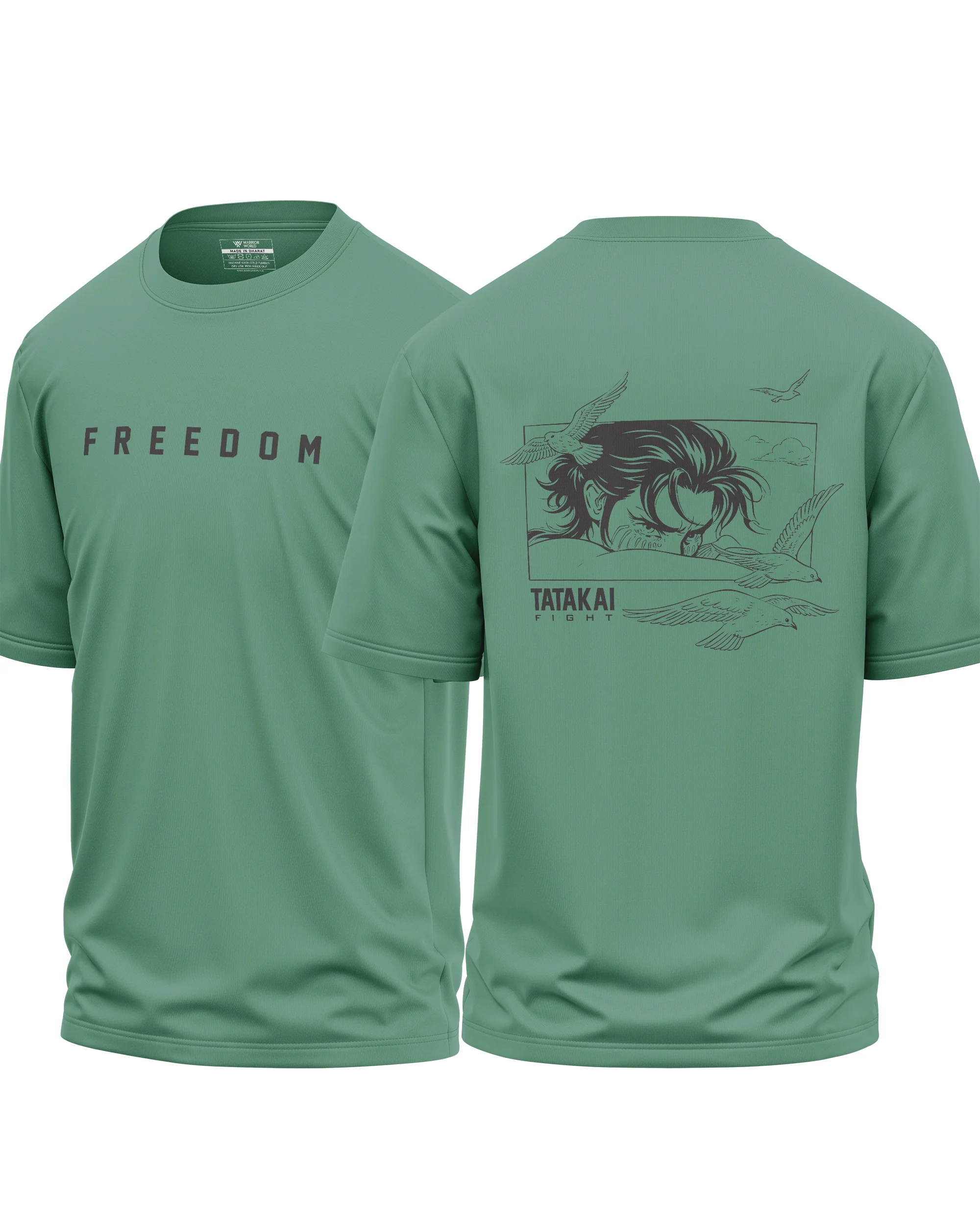 Freedom Tatakai Cotton Oversized T-shirt - Image 4