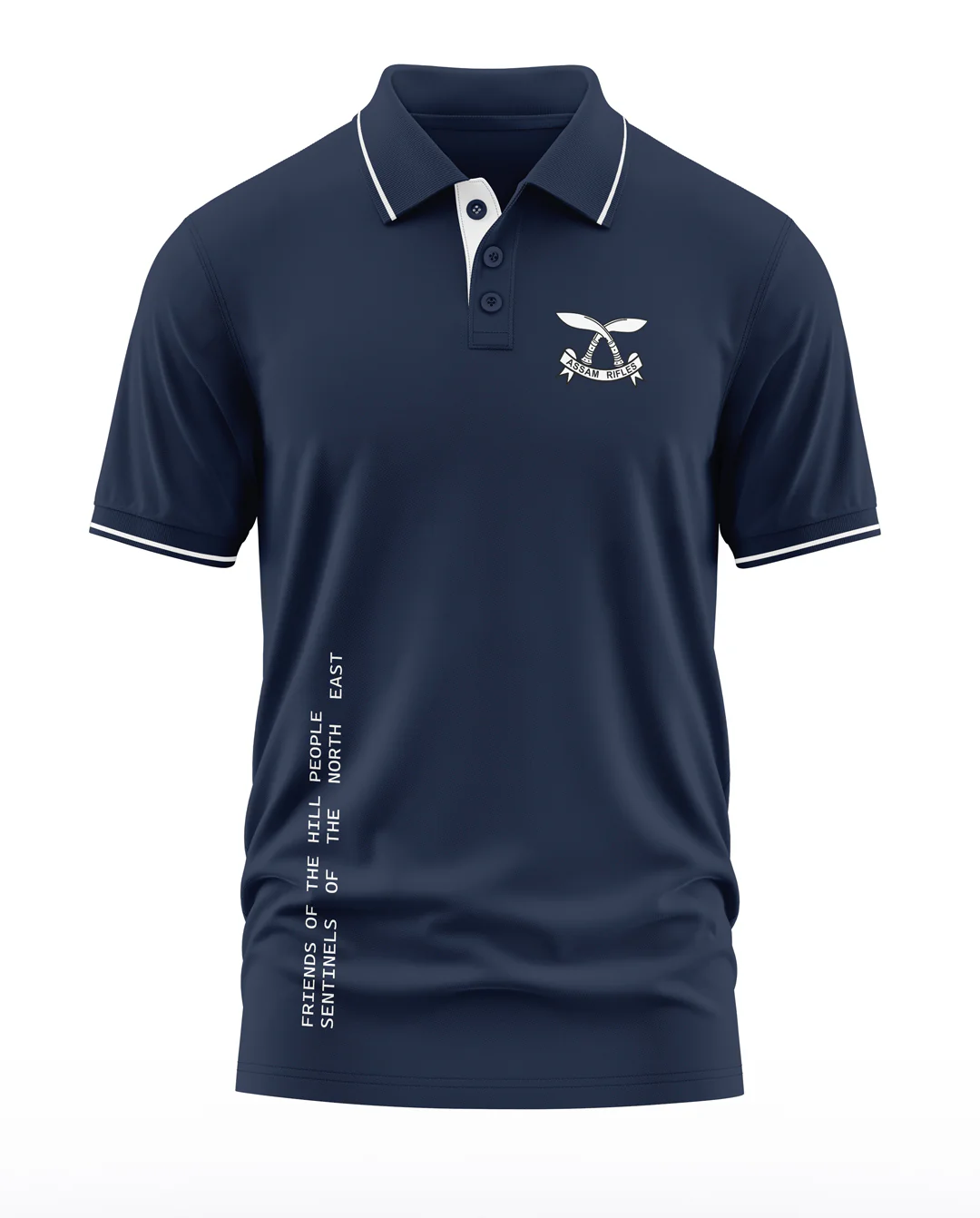 Friends of The Hill Polo Collar T-Shirt - Image 4