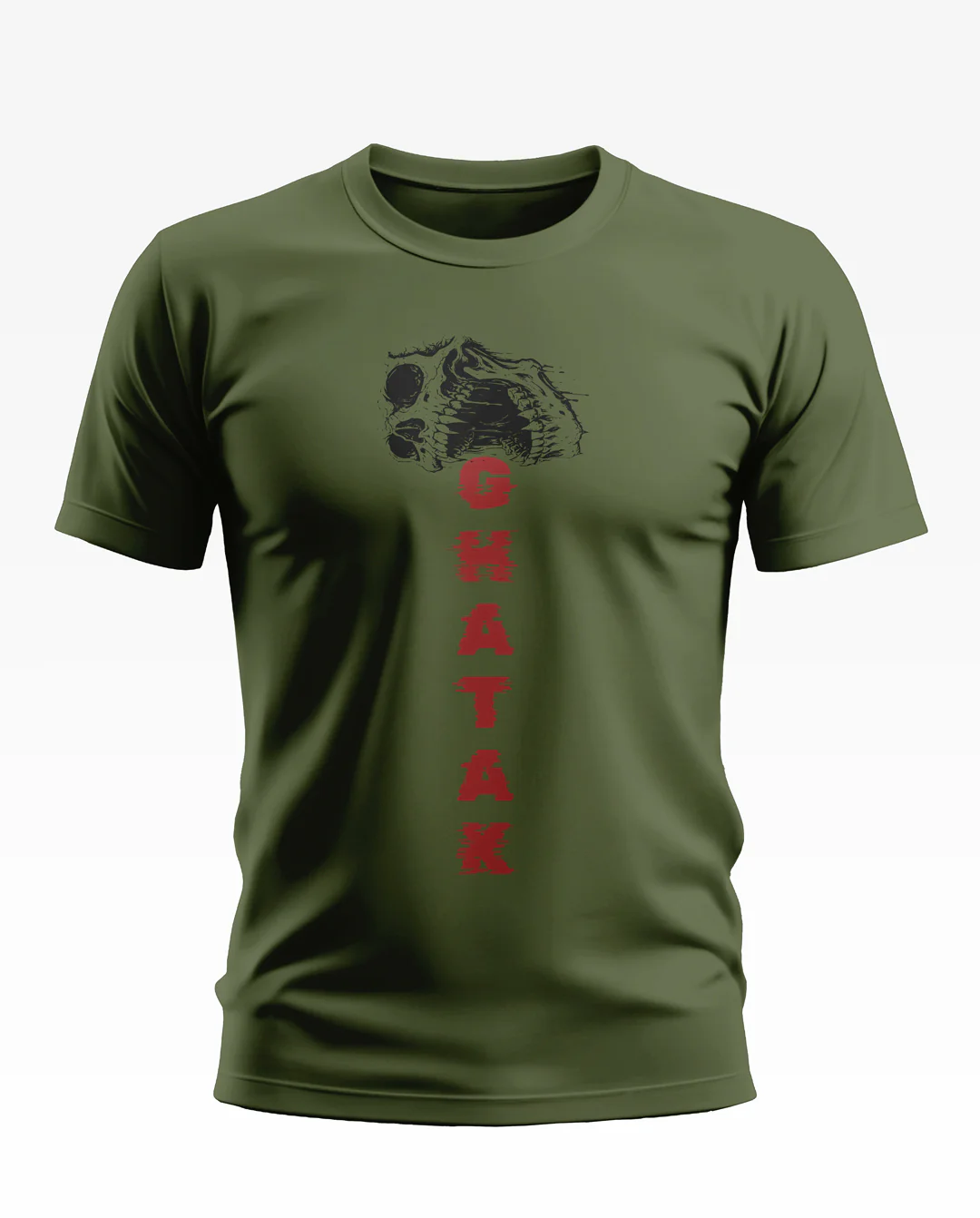 Ghatak skull Soft Cotton T-shirt - Image 5