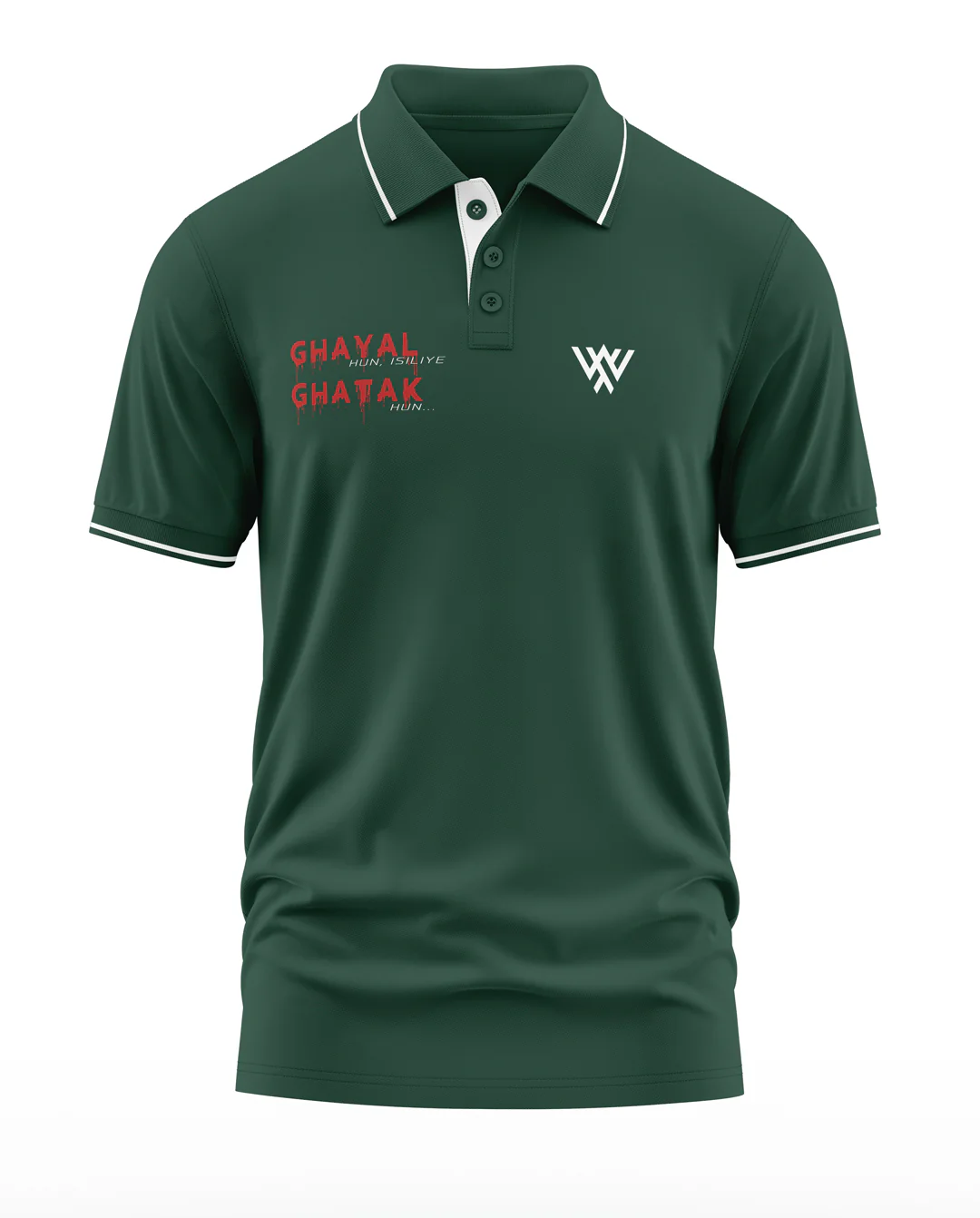 Ghayal Ghatak LK Polo Collar T-Shirt - Image 3