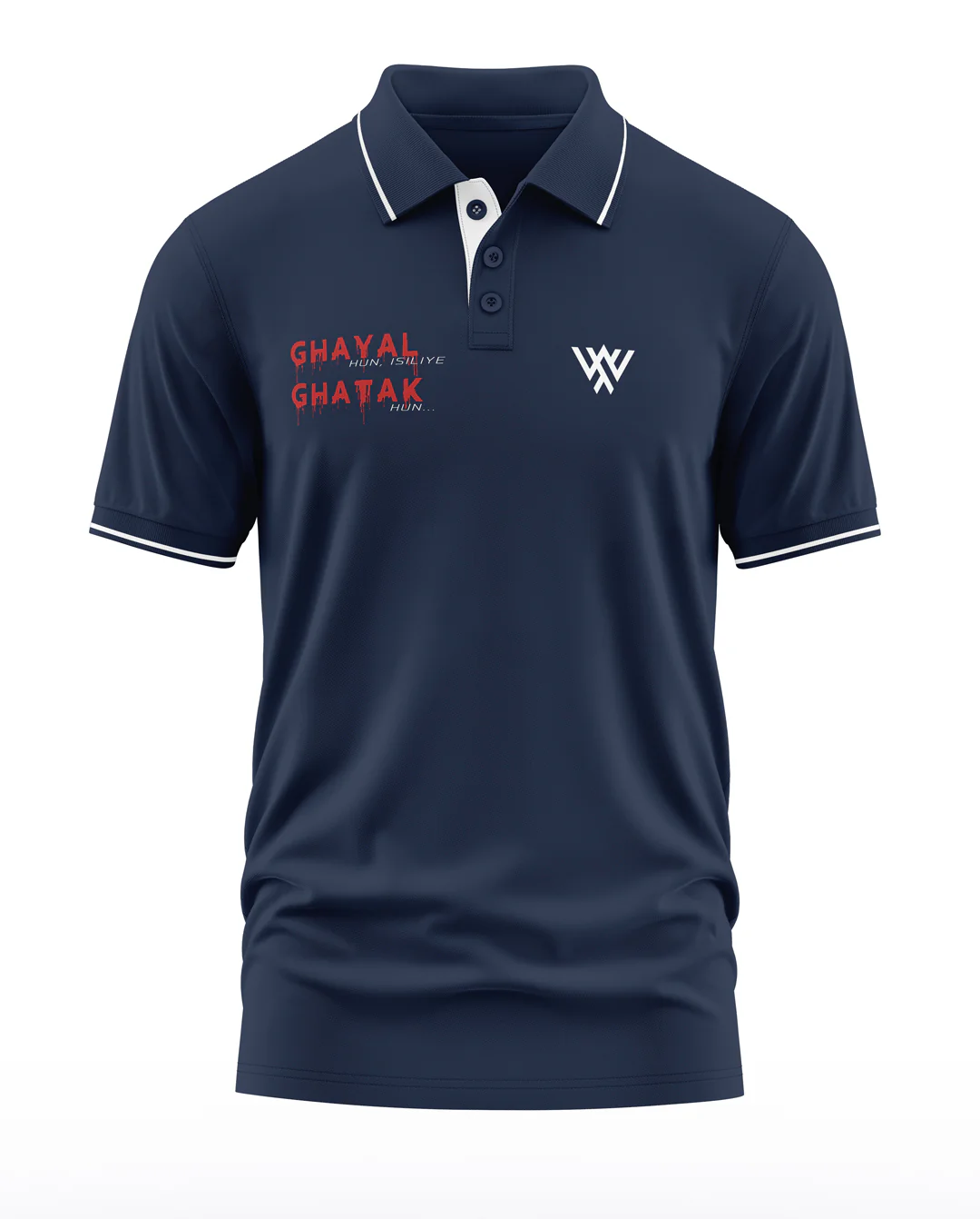Ghayal Ghatak LK Polo Collar T-Shirt - Image 4
