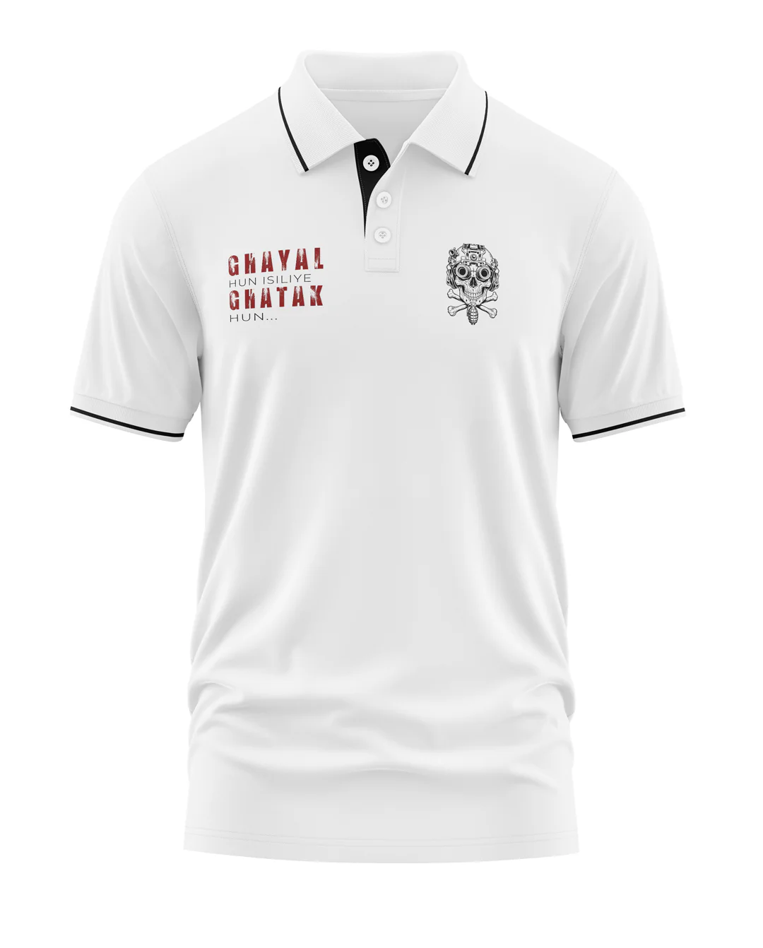 Ghayal Ghatak Polo Collar T-Shirt