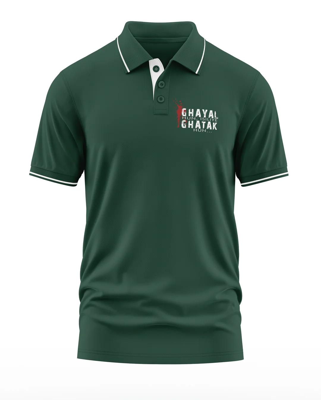 Ghayal Polo Collar T-Shirt - Image 3