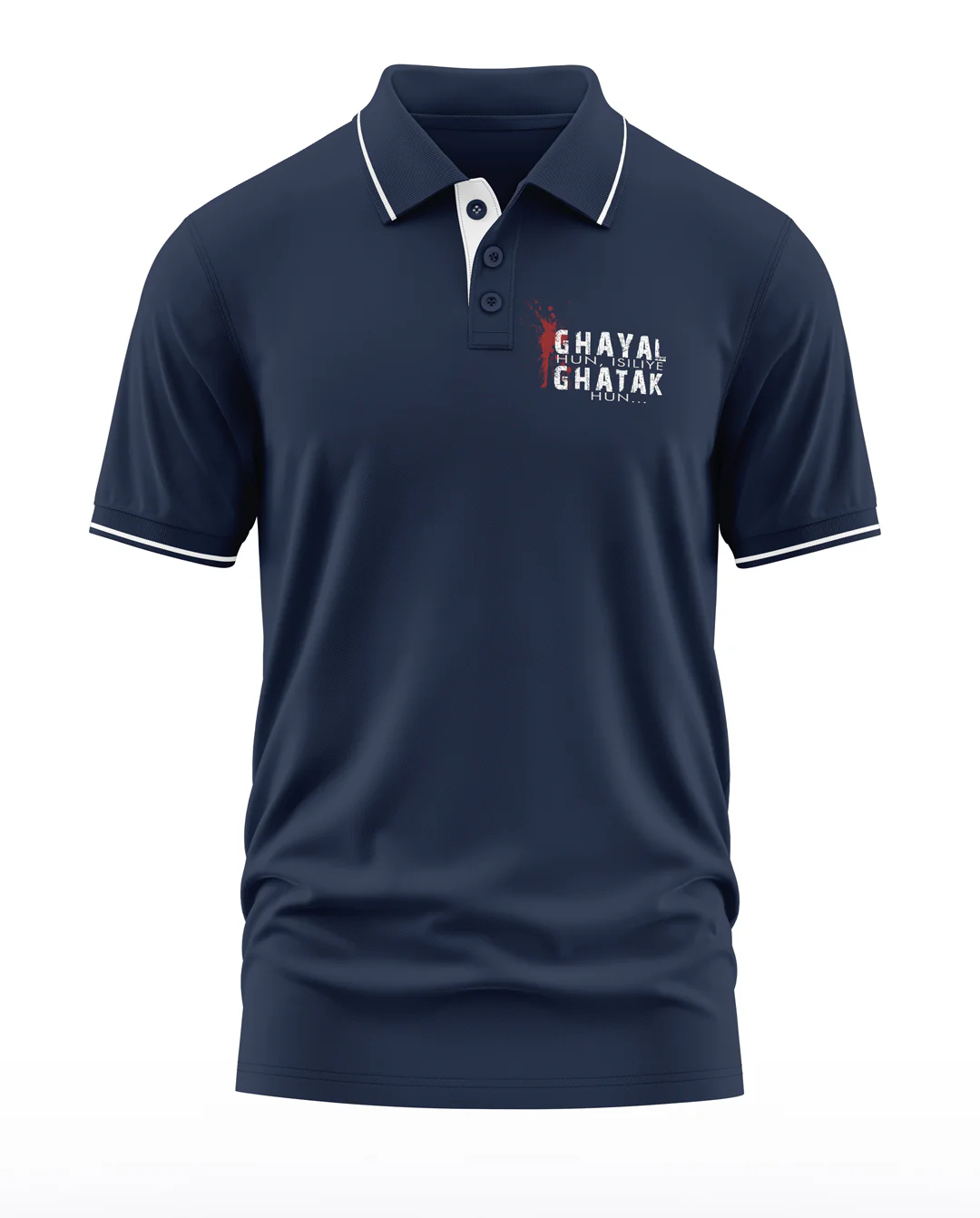 Ghayal Polo Collar T-Shirt - Image 4