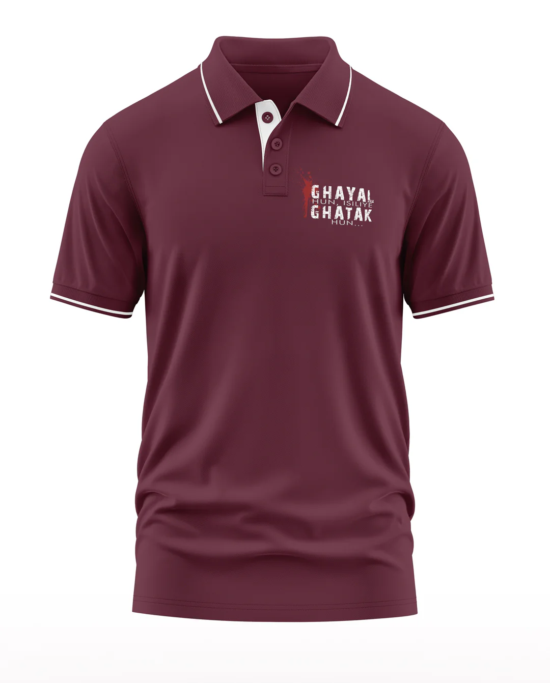 Ghayal Polo Collar T-Shirt - Image 5